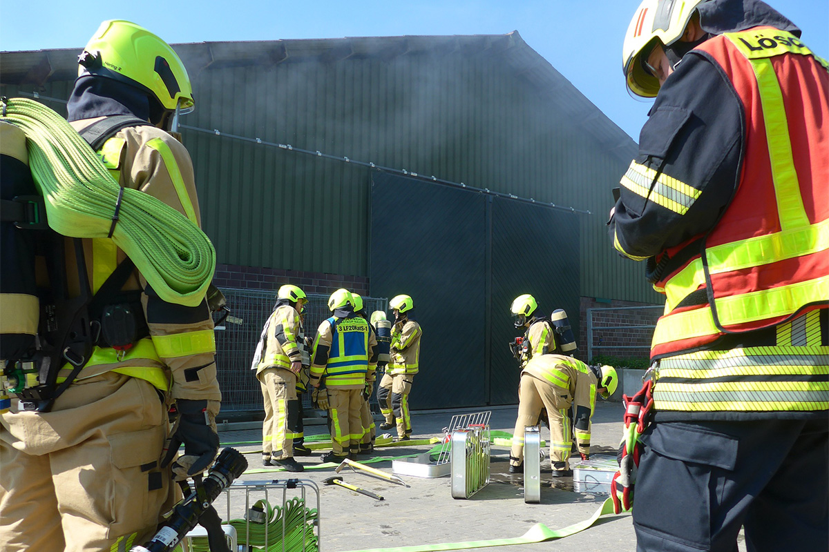 Feuerwehr zieht positives Fazit nach Großübung in Frohlinde