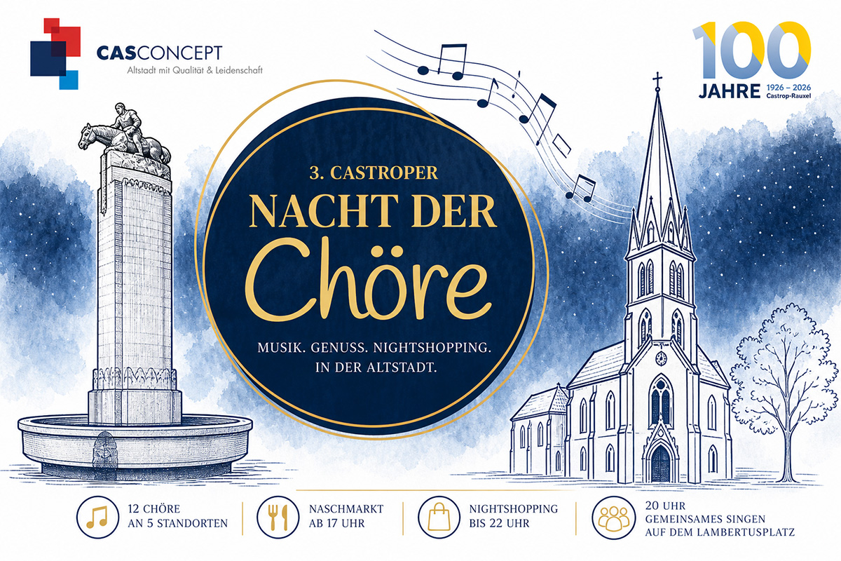 Nacht der Chöre bringt Musik, Genuss und Nightshopping in die Altstadt