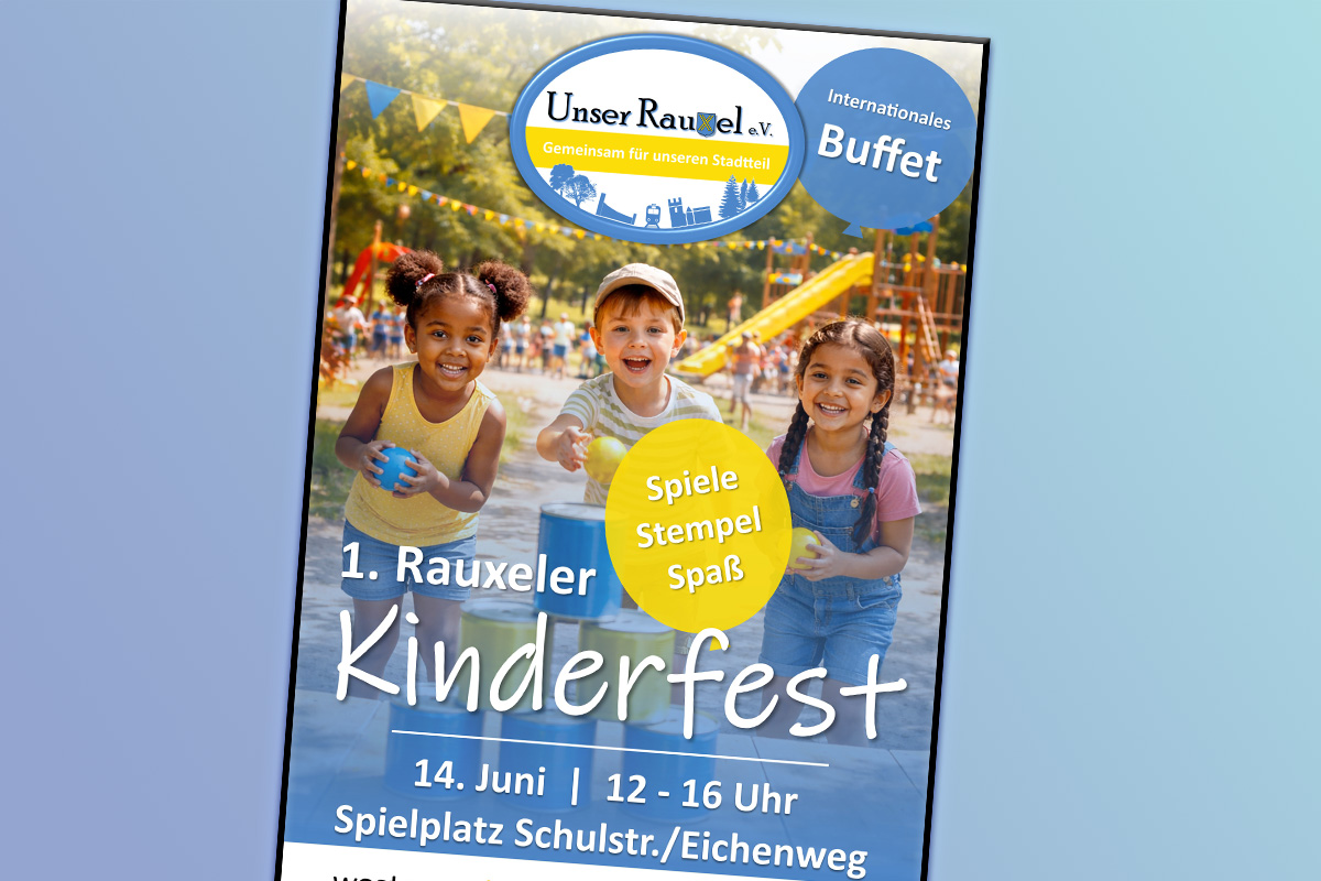 Erstes Rauxeler Kinderfest steigt im Juni