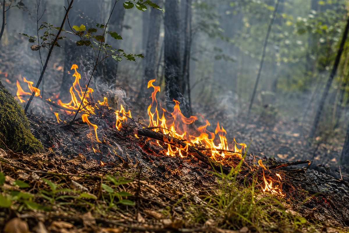 Mutmaßlicher Brandstifter nach Bränden in der Haard festgenommen