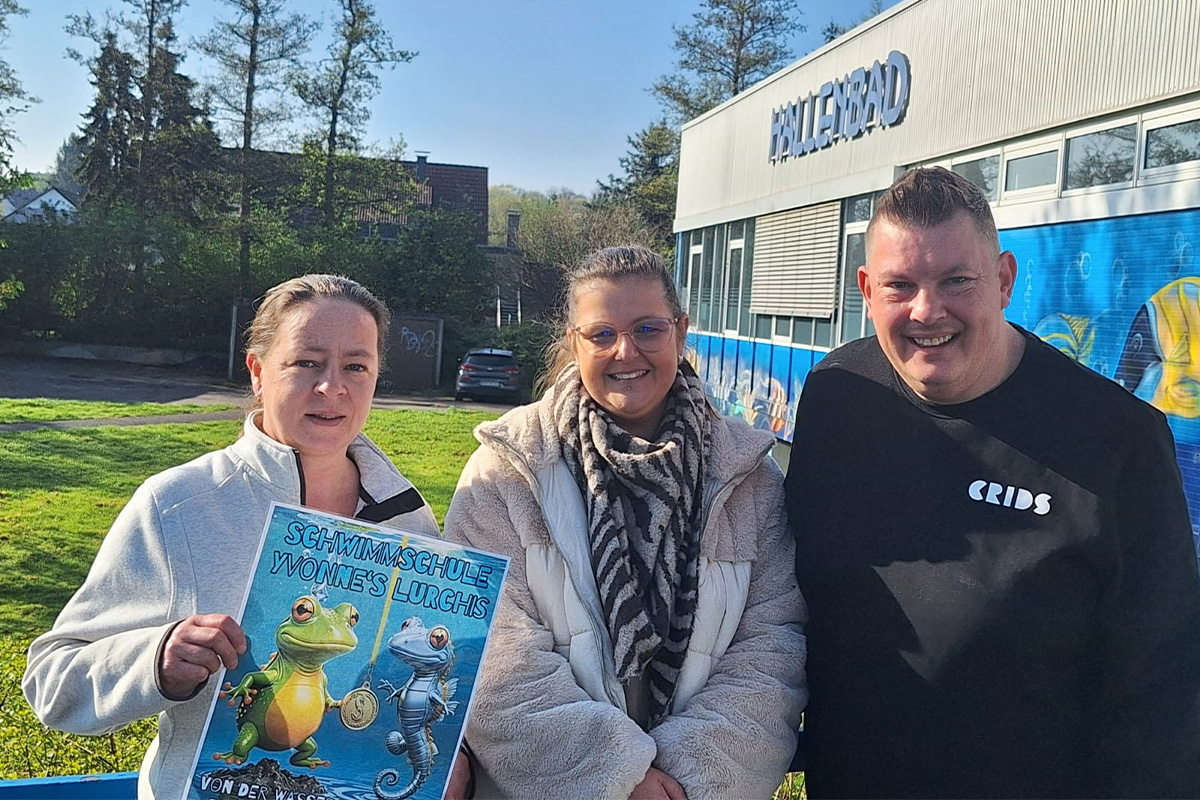 Schwimmschule sponsert Kurse für benachteiligte Kinder