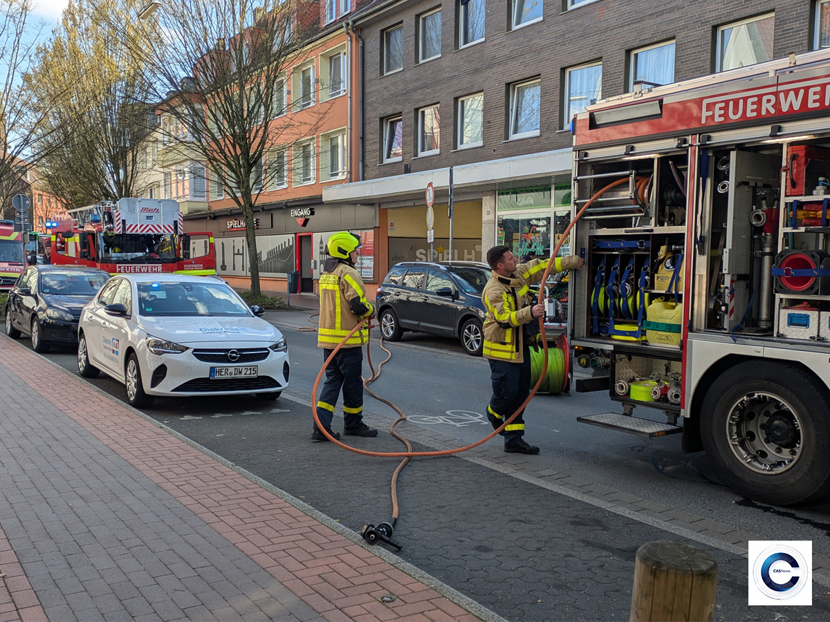 Brand am Biesenkamp - Foto (c) CASNews
