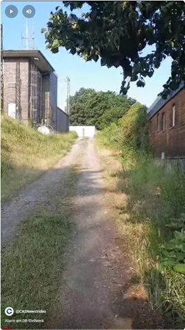 Vorschaubild zum Video des Alarms am DB-Stellwerk