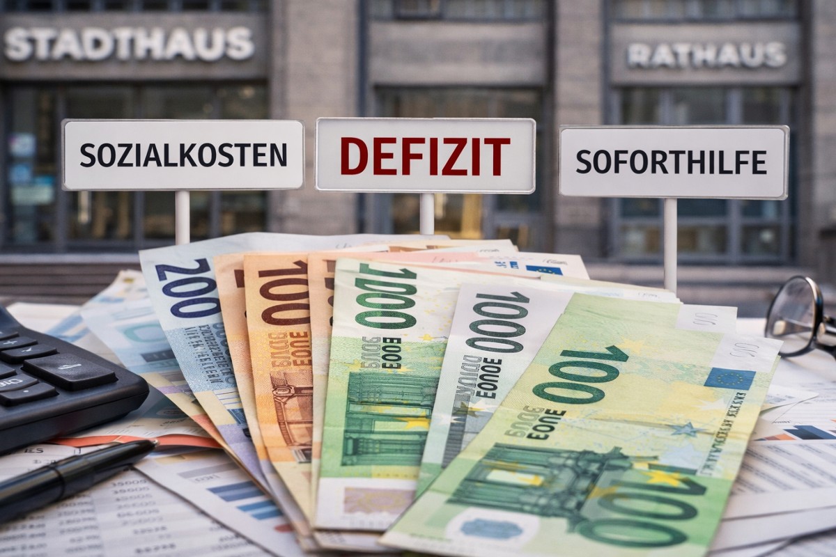Rekorddefizit: Kommunen fordern Soforthilfe bei Sozialkosten